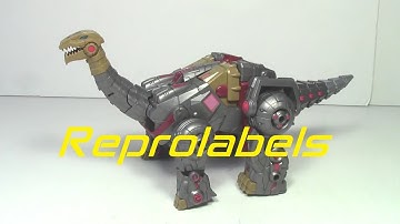 Reprolabels for Planet X Neptune aka Fall Of Cybertron Sludge