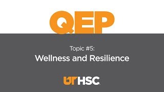 Wellness and Resilience - QEP Topic Proposal