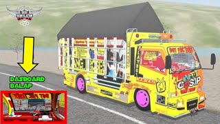Shere special mod truk canter Anti gosip dasboard balap terbaru free/mod bussid V3.2