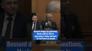 Rep. Gregory Meeks erupts at Secretary Scott Bessent, shouting “Stop covering for the president