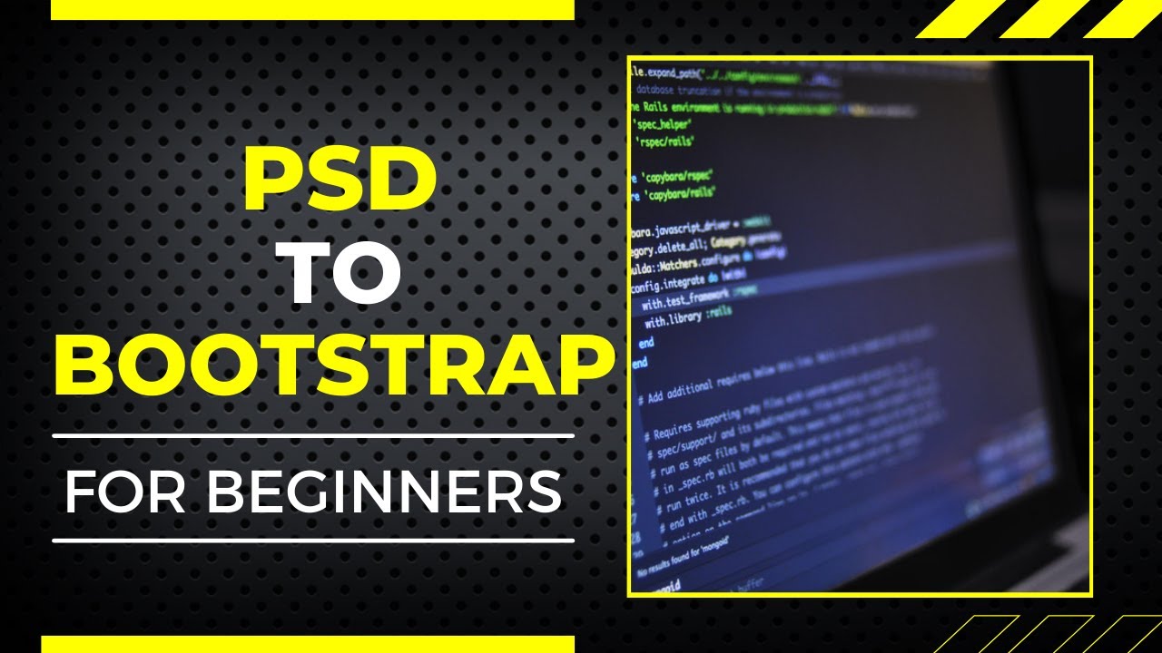 PSD to HTML using bootstrap | PSD To Responsive Website