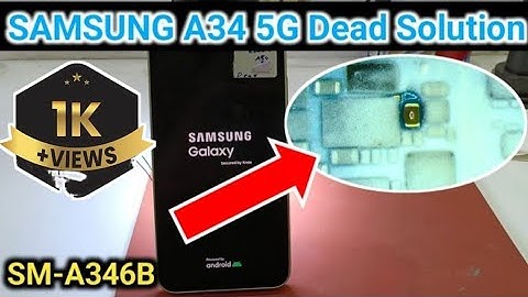 Samsung Galaxy A34 5G | Samsung A34 5G Dead @AW_Mobiles