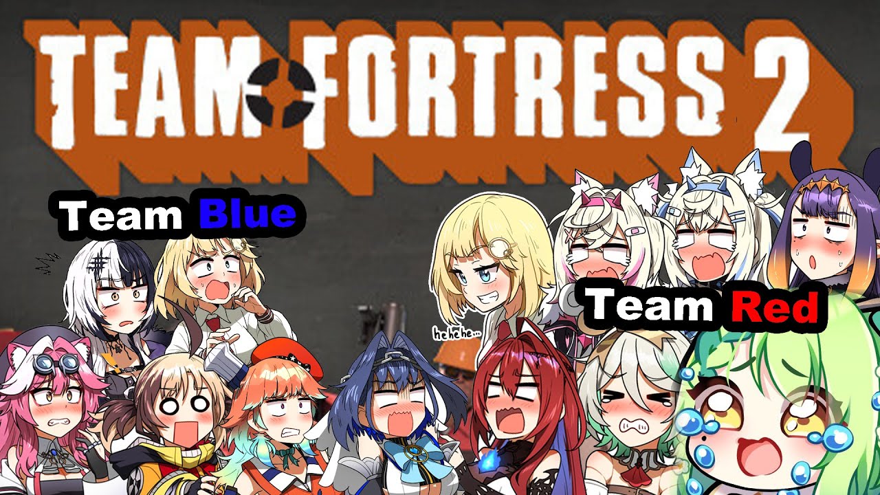 TEAM FORTRESS 2 может показать, что все участники Hololive EN — япперы | 『Hololive』