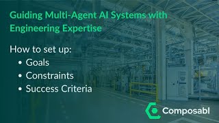Product: Goals, Constraints and Success Criteria Platform Settings