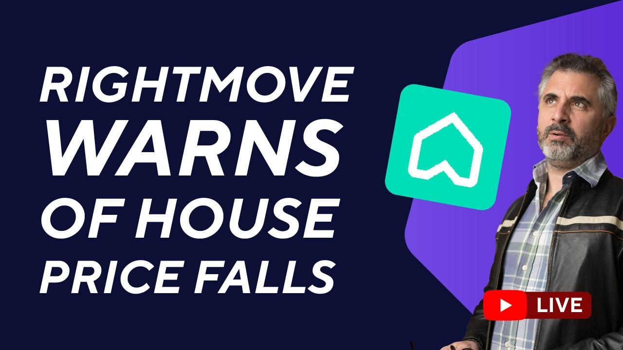 Rightmove: More Price Falls - For FTB's this time. Live Q&A