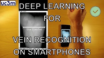 👉📱💻 DEEP LEARNING for VEIN Biometric Recognition on a SMARTPHONE | REAL-TIME DEMO 💻📱👈