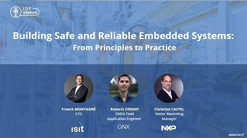 Building Safe and Reliable Embedded Systems