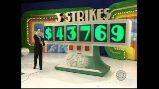 The Price is Right:  January 16, 2006  (3 Strikes Win!)