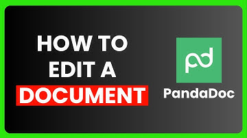 How to Edit a Document in PandaDoc