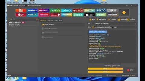 NOKIA 5.1 Plus TA -1105 FACTORY RESET Unlocktool