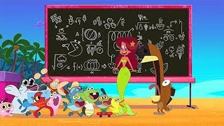 ZIG e SHARKO  COMPILAÇÃO ESCOLAR   Português Brasil |  Cartoon for Kids