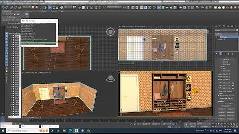 3DsMax Tutorials, Learn 3D Modeling a Stylish Furniture with assets from Scratch in 3dsmax (Part 6)