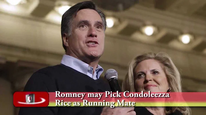 07.06.2012 ICNSF News - Romney may Pick Condoleezza Rice as Running Mate