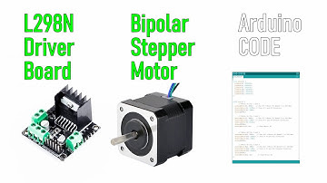 L298n board for Bipolar Stepper Motor