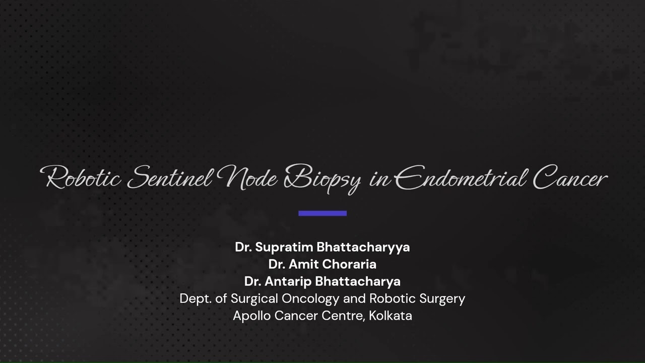 ICG Guided Robotic Sentinel Lymph Node Biopsy in Carcinoma Endometrium