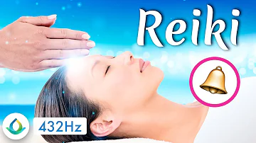 Reiki Music (3-Minute Bell) 🔔 [432 Hz] "Pure Source"
