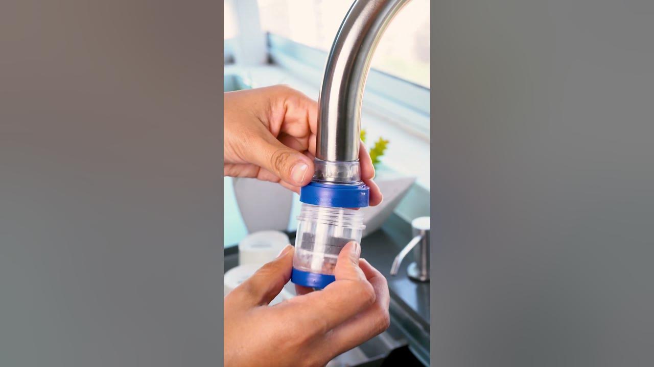 Filtro de agua para grifo, purificador para casa, agua más saludable y  barata