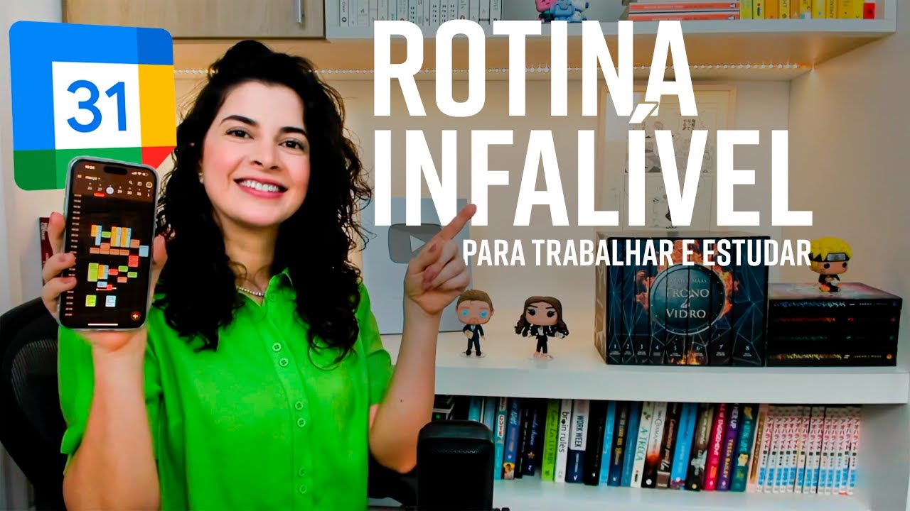 ROTINA INFALVEL PARA TRABALHAR E ESTUDAR  Laura Amorim