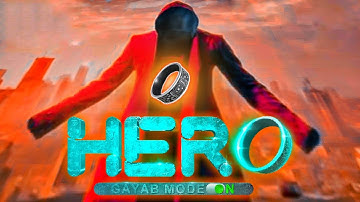 Hero gayab mode on Ring Glow effect tutorial | how to make Hero ring Glow effect | ring editing