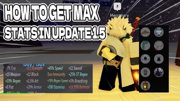 [PROJECT SLAYERS] HOW TO GET MAX STATS IN UPDATE 1.5!!!