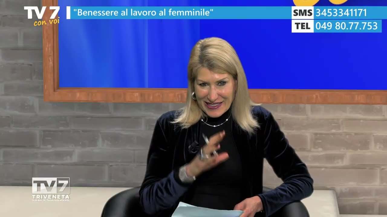 Tv7 con Voi 10/3/26 - Benessere al lavoro al femminile (2 di 2)