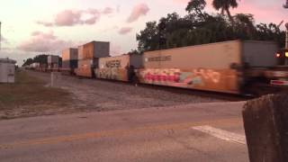 FEC TRAIN 101#2061@5:37pm@palm bay south