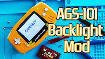 GameBoy Advance AGS-101 Screen Mod | Complete Tutorial