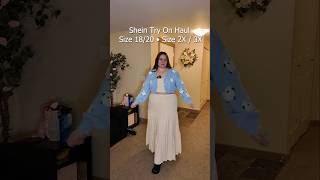 Shein Plus Size Try On Haul Size 1820 Spring Outfit Ideas