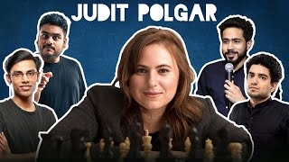 JUDIT POLGAR vs Comedians on Board