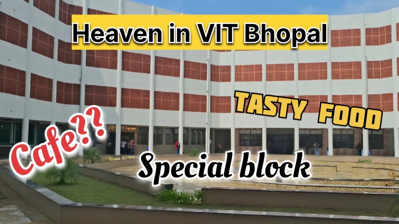 Food heaven in VIT Bhopal (Special Block). 🤩🤩🤯