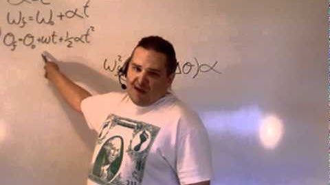 Rotational Kinematics Part 3