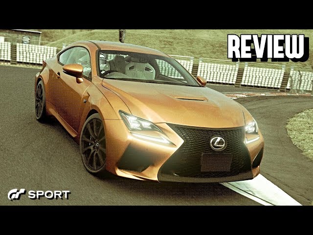 GT SPORT - Lexus RCF REVIEW - YouTube