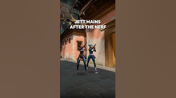 The Jett nerf is criminal 😭