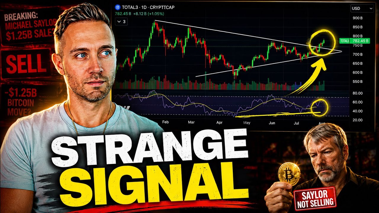 الصورة المصغرة The Crypto Market Is Sending a Strange Signal (Saylor NOT Selling)