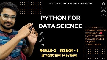 Python For data Science | What is IDE ? | Data Science full course