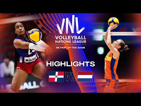 🇩🇴 DOM vs. 🇳🇱 NED - Highlights Week 1 | Women's VNL 2023