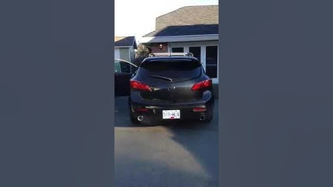 MazdaSpeed 3 with Magnaflow Cat Back Exhaust