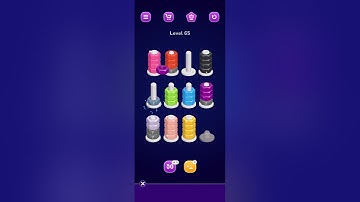 Nut Sort Level 65 Walkthrough | Nuts Sort Level 65