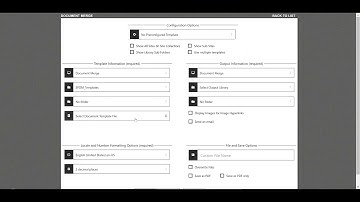 Document Merge for SharePoint Overview
