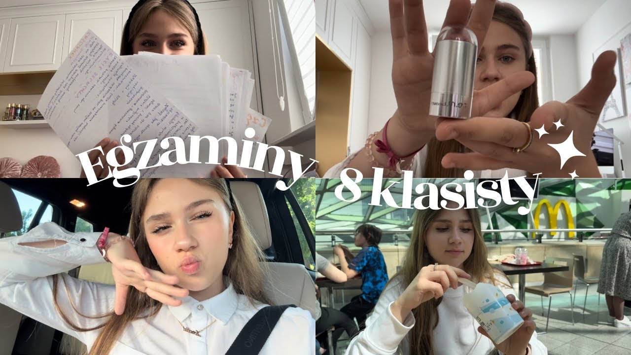 piszemy egzaminy 8 klasisty! 📚 ♡ VLOG