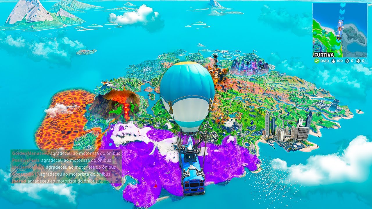 Fortnite Season 7 Chapter 2 Map Youtube