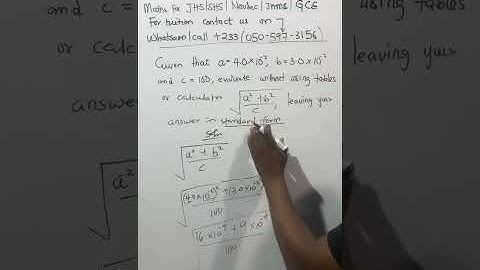Standard Form! 📝💡 Need help converting numbers to standard form ? #StandardForm #asvabprep