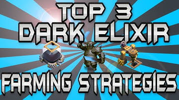 fastest way to get dark elixir | clash of clans dark elixir farming