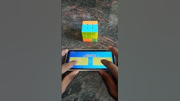 Cube solve Timer app || cube solver timer app || cube solve with timer app #shorts #shortsfeed #cube