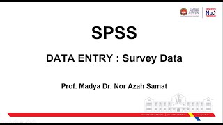 SPSS: Data Entry, Recoded, and Mean Score screenshot 1