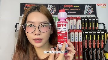 Nước rửa kính ô tô chuyên dụng nhất định ai cũng phải dùng