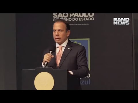 "Não há razão para pânico", diz Doria sobre coronavírus