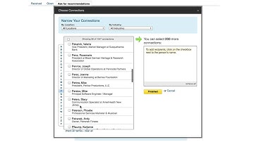 Ask for Recommendations on LinkedIn