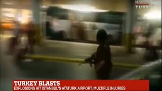 Istanbul Atatürk airport attack: 3 explosions rock international terminal