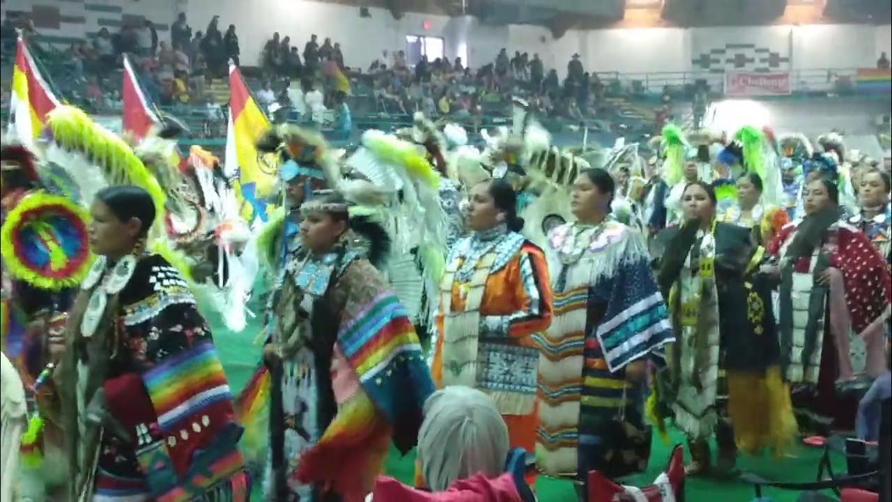 part 2 grand entry at nakoda labor day pow wow 2022 Morley Ab Canada